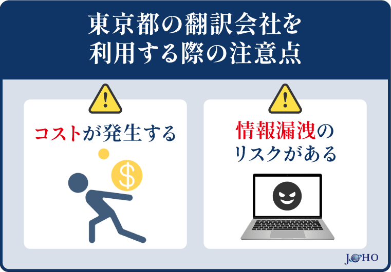 東京都の翻訳会社を利用する際の注意点
